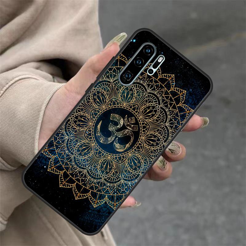 Om Hindu Symbol Case For Huawei Nova 3i 7i 8i 11i Y60 Y70 Y90 Y61 Y91 10 9 SE 11 Pro P20 P40 P30 Lite Cover