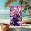 1Pc Dark Fantasy Warrior Beach Towel Microfiber Beach Towel Thin Absorbent For Beach Swimming Yoga Bath Sports 0917303