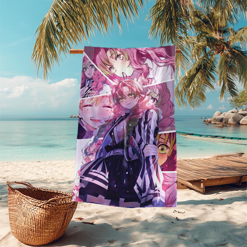 1Pc Dark Fantasy Warrior Beach Towel Microfiber Beach Towel Thin Absorbent For Beach Swimming Yoga Bath Sports 0917303