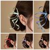 1 Pair Silky Satin Ribbon Bow Barrettes Flowing Side Hair Clip Chinese Bow Hairpins  Wedding