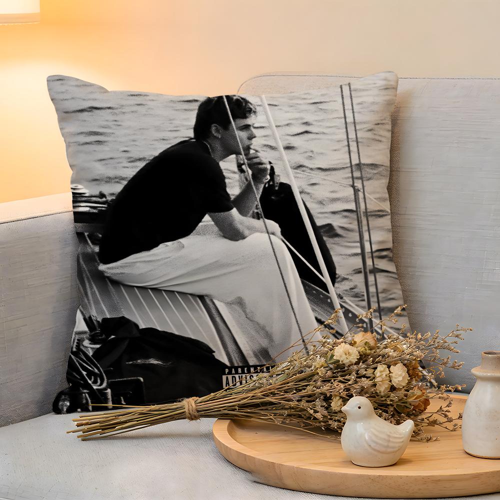 Cushion Cover Linen SkinFriendly Soft Decorative Case For Sofa Home Decor Hot Singer The Kid LLAROI Pillow cover