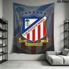 Club Atltico De Madrid Crest Threepiece Set 1 Duvet Cover 2 Pillowcase Without Core Bedding Set Christmas Birthday Gift