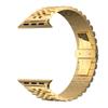 Keepwin 304 Stainless Steel Butterfly Buckle 5 Replacement Adjustable Bracelet Watch Band for Apple IWatch 9 8 Ultra 7 6 5 4 3