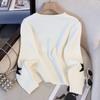 Navava Nk2587 Star Bead Long Sleeve Knit