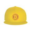 Hiphop Flat Baseball Cap Men Bitcoin Logo Fashion Caps Hats for Logo Asquette Homme Dad Hat for Men Trucker Cap