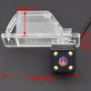 Dla Nissan Qashqai J10 J11 Dualis 2008 ~ 2016 trasera Night Vision widok z tyłu kamera cofania samochodu kamera cofania HD CCD 4LED