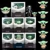Accessorio figurina bambola a dondolo Cosbaby del piccolo Yoda Mandalorian