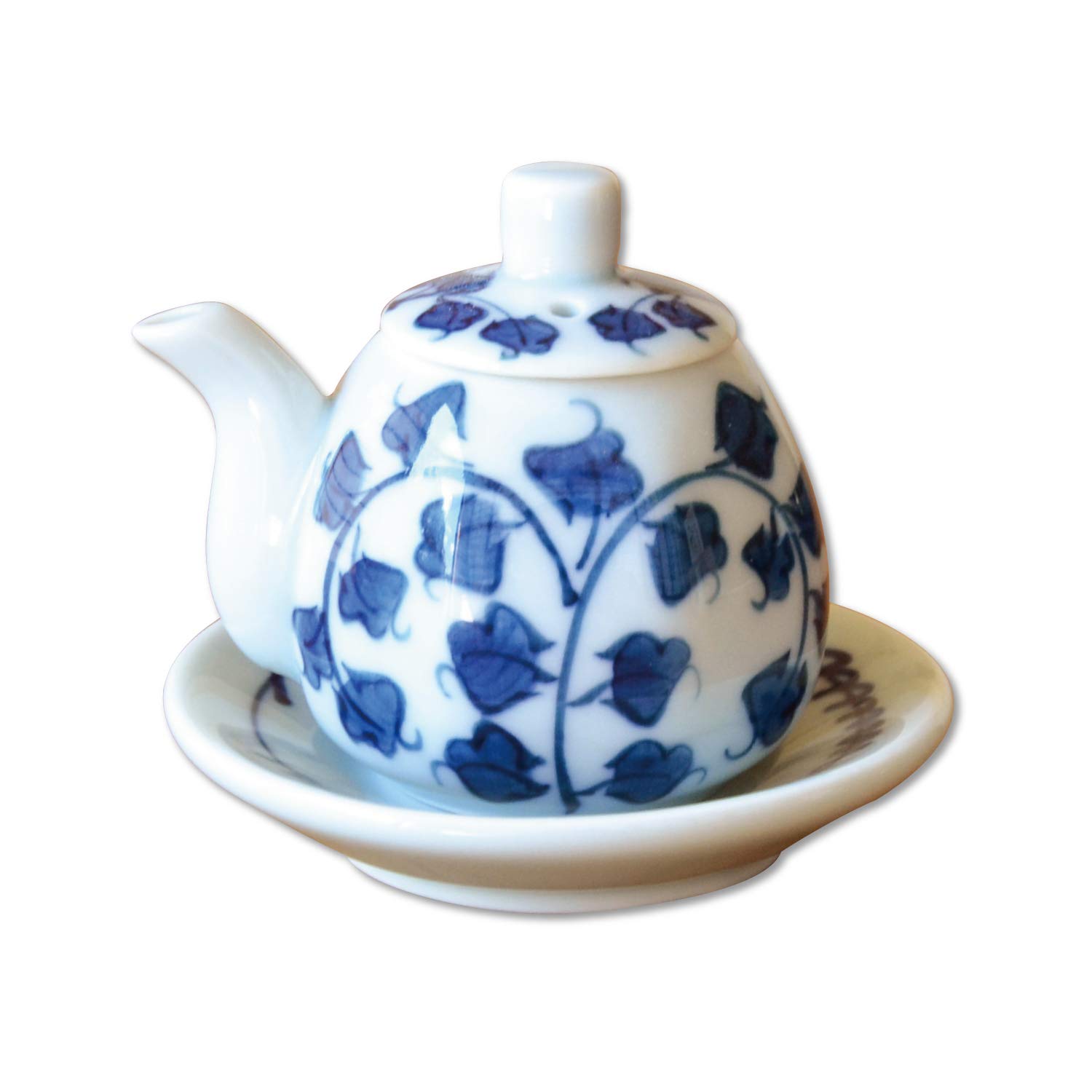 

Stylish and cute compact soy sauce Arita ware ceramic porcelain condiment container with arabesque mini made in Japan dispenser, pattern, size, 50ml, белый