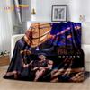 Kuroko's Basketball Anime Cartoon Soft Plush Blanket,Flannel Blanket Throw Blanket for Living Room Bedroom Bed Sofa Picnic Cove