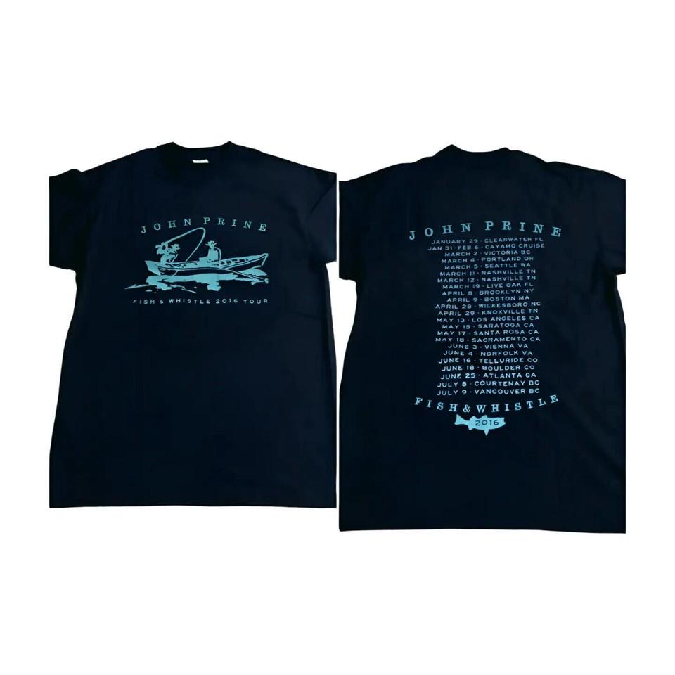 John Prine Music TShirt Unisex Gift For Fans S5XL Unisex T-Shirt L