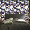 Wallpaper Colorful Unicorns and Rainbows for Living Room and Bedroom 50x1000
