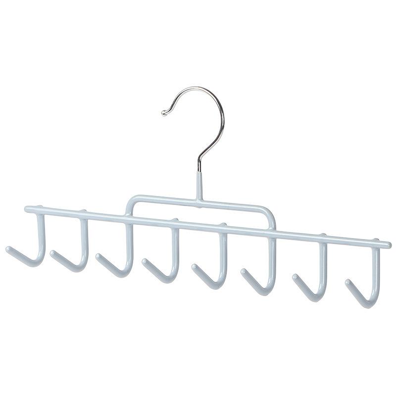 Wall-Mounted Baseball Cap Hanger Rack with Hooks Storage for 8 Hats Suitable for Dormitory Hat Storage Organizer
