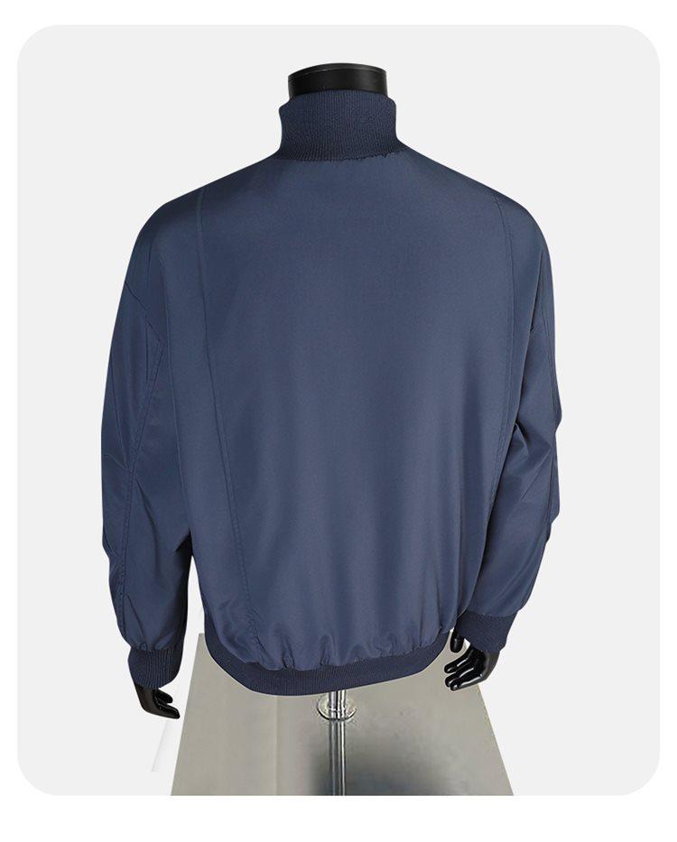 Men's Spring-Autumn Casual Stand Collar Korean-Style Jacket