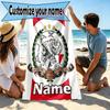 Serviette de plage personnalisée avec nom et imprimé Ajax, pour voyage, camping, fête à la plage, décoration de maison, cadeau d'anniversaire pour la famille et les amis