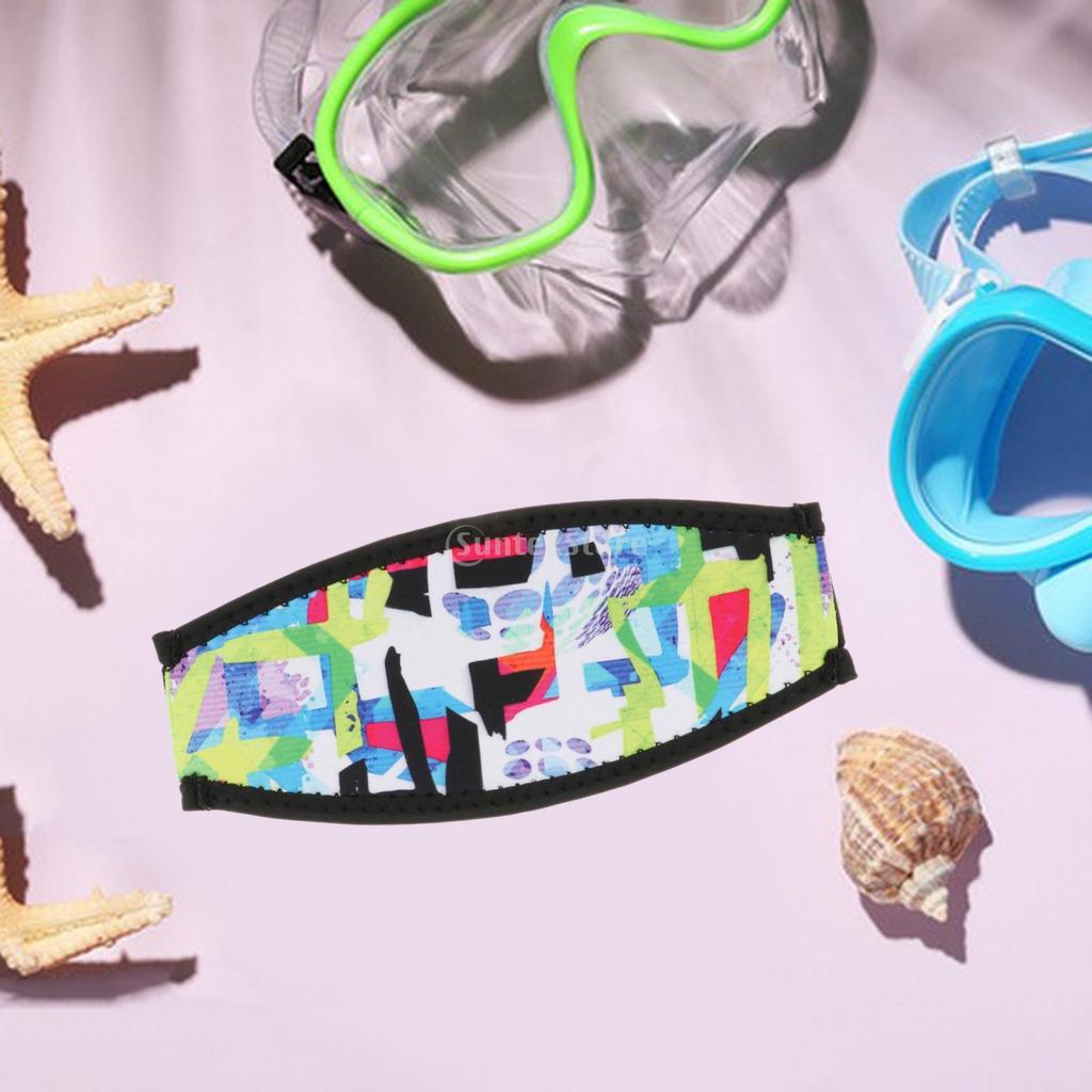 Neoprene Diving Strap Cover Mask Straps Hair Protective Wrap for Men And Women Diving Snorkeling Swimming