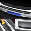 Auto Styling Auto Kofferraumschutzplatte Folie Karbonfaser Schutz für Model 3 Model Y Model X Invader Coil Mod WYE K80 SpaceX