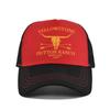 Huangshi Unisex Mesh Baseball Cap - Silk Screen Printed, Washed, Breathable Sun Hat