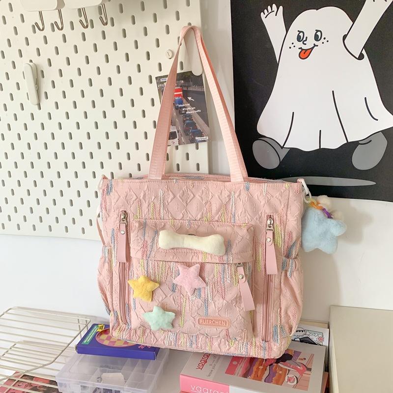 Japanse Ins Wind Vrije Tijd Rugzak Niche Design Sense Mode Joker Rugzak Bijles Buitenschoolse Tas.