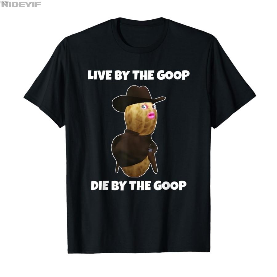 The Burnt Peanut Bungulator Goop Goop Tshirt for Unisex Women  Cotton T Shirts Short Sleeve M