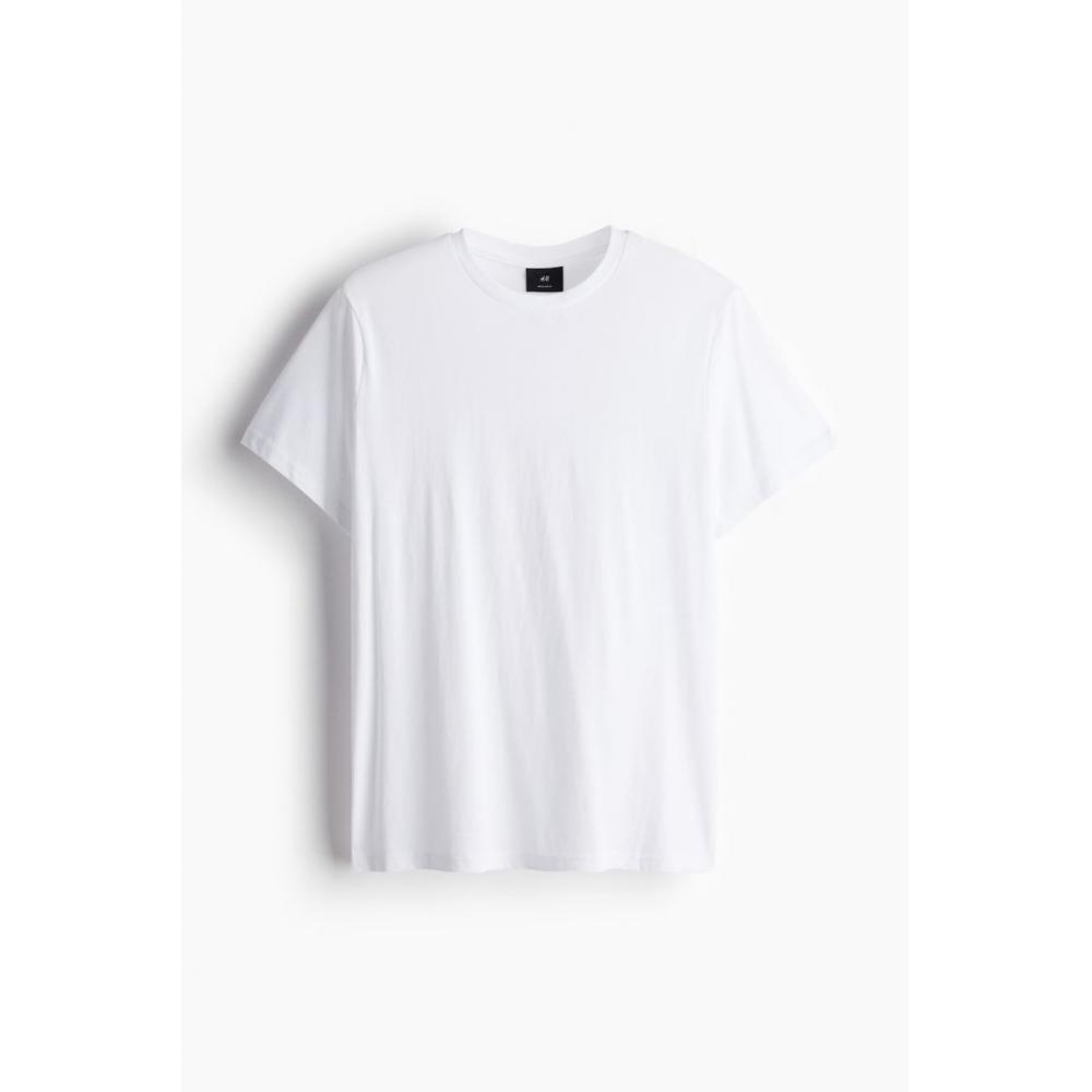 HM КОМПЛЕКТ ИЗ 5 ФУТБОЛОК СТАНДАРТНОГО ПОКРЫТИЯ БЕЛЫЙ XXL — фото 2