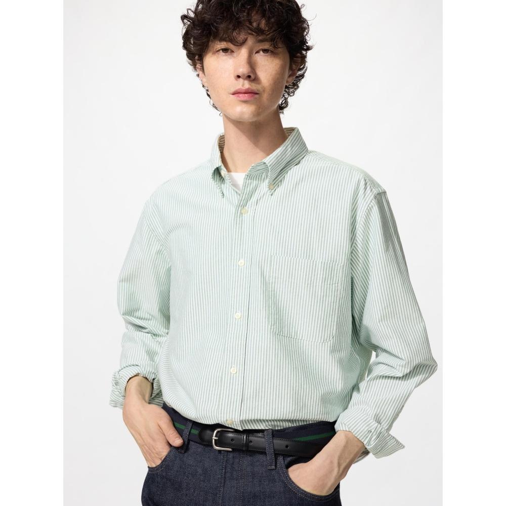 Uniqlo Japan Oxford Shirt Stripe