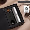 Luxury Conical Burr Hand-Crank Coffee Grinder for Italian Drip Coffee and Hand-Pour Brewing
