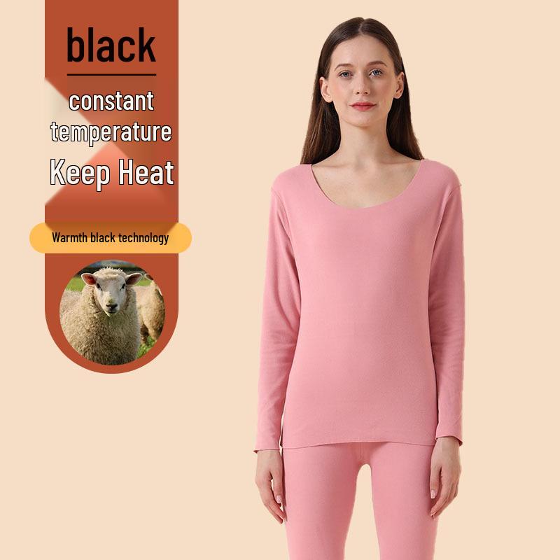 Men's German Velvet Thermal Underwear Set: Autumn Top and Bottom with Plus Velvet Pajamas