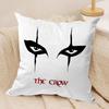 The CCrow Movie Cushion Cover Soft Plush Fabric DoubleSided Printed Sofa Cushion Cover for All Seasons Home Decor Gift