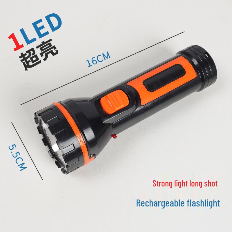 High-Power Rechargeable Emergency Flashlight for Outdoor, Travel, Hotel, and Firefighting Use