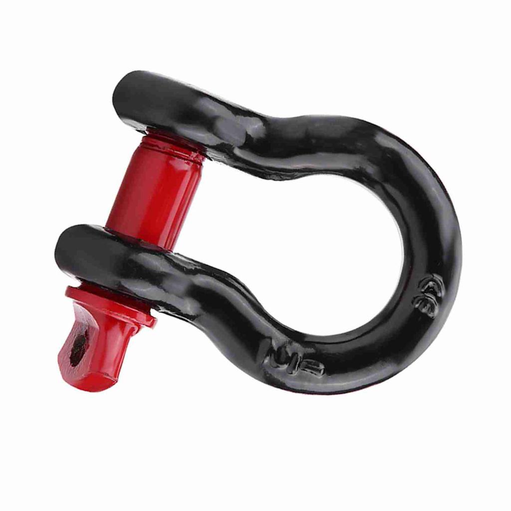 Manilhas Galvanizadas de Alta Resistência D   Capacidade 2T 4.400lbs para Recuperação de Veículos Reboque