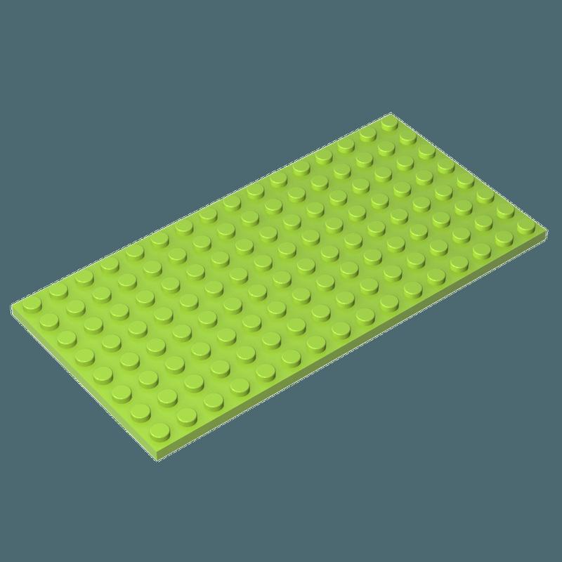 50g Small Particle Building Blocks: 8x16 Thin Plate Brick Accessories