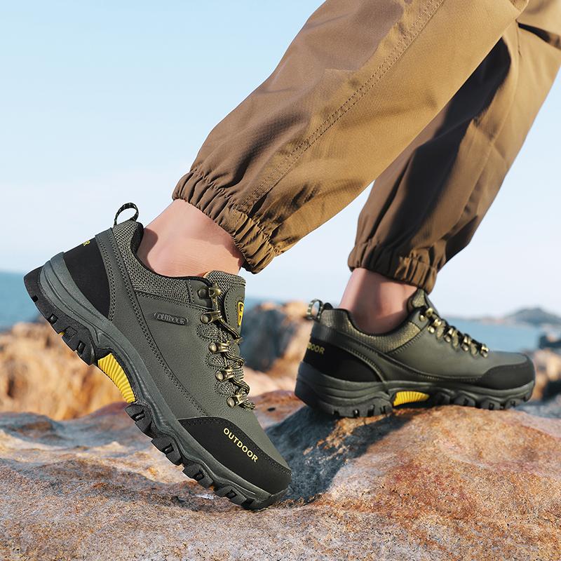 Fashion Non Slip Outdoor Casual Shoes Man New Handmade Leisure Walk Sneakers Luxury Brand Classic Flats Leather Men's Casual Trainers