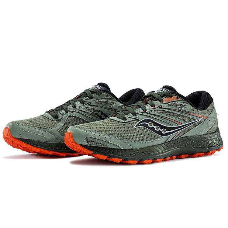 SAUCONY Cohesion 13 TR Low Top Running Shoes Men Running Shoes Yellow Green S20563-3