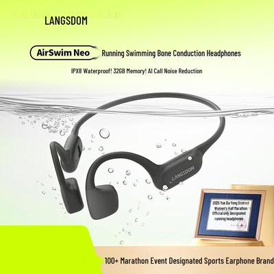 Lanston AirSwim Neo Bone Conduction Swimming & Sports Headphones