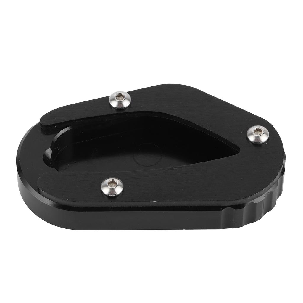 Motorcycle Side Stand Enlarge Pad Kickstand Extension Fit for TRIUMPH Bonneville T100 T120Black