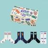 Coolmax Odd Socks Running Crew Socks B 4 Pack