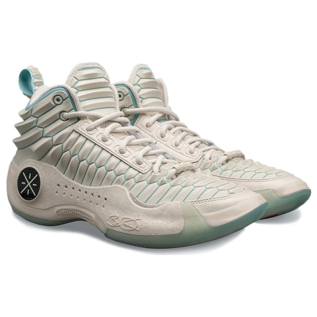 Li-Ning Way of Wade 10 White Dragon Men Sneakers Mint-Green ABAS075-4