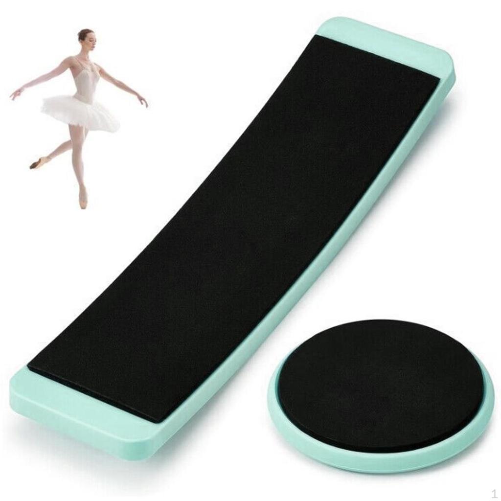 2 Pieces Turning Board for Dancers Figure Skating Spinner Improving Skills Gymnast Dancer