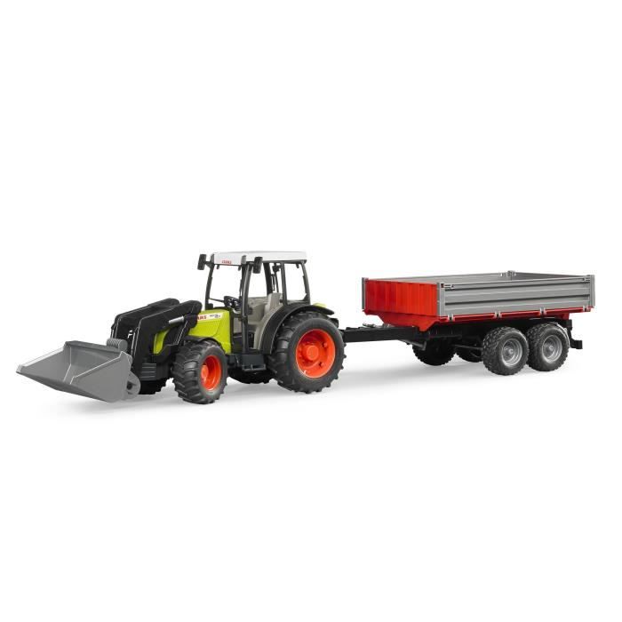 Tracteur BRUDER Claas Nectis 267F Avec Remorque Basculante - 65,5 Cm