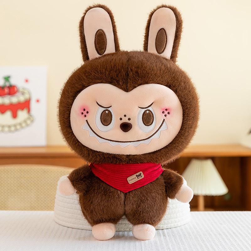 Cross-border Labubu Rabbit Plush Toy - Pop Mart Labubu Children's Companion Gift