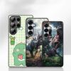 Cartoon Dinosaur Phone Cover Case for Xiaomi Redmi Note 14 12 13 ProPlus A3 Pro Plus 12C 13C 14C 5G 4G Casing