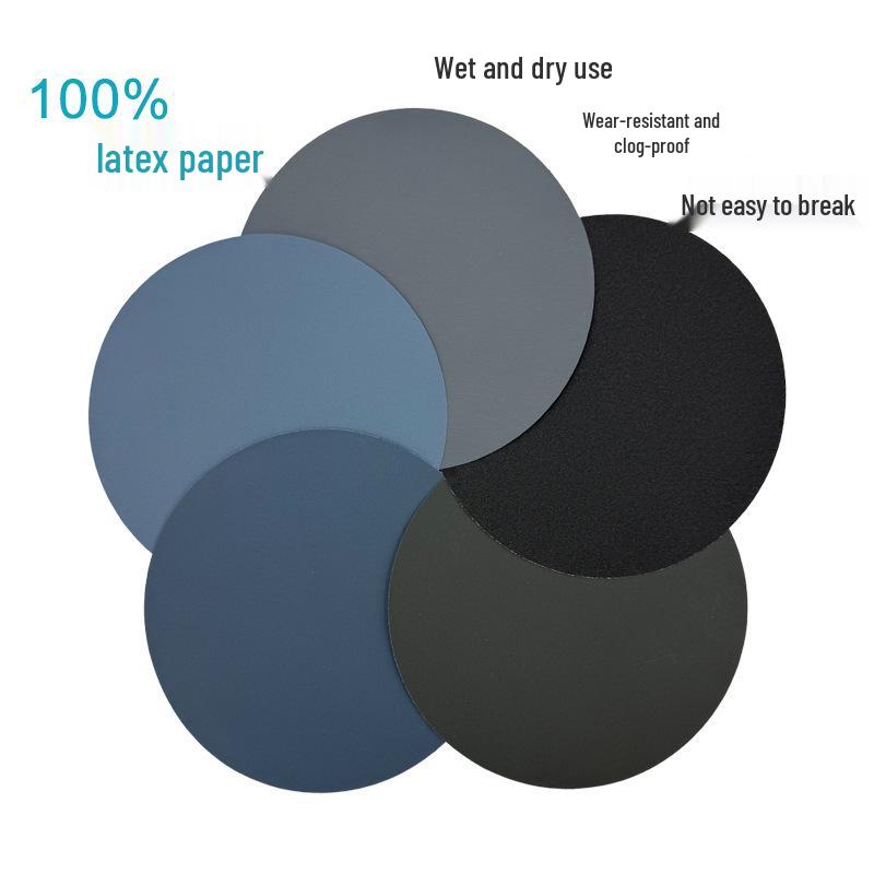 10-inch PSA Silicon Carbide Wet/Dry Superfine Waterproof Sandpaper - 250mm Round Metallographic