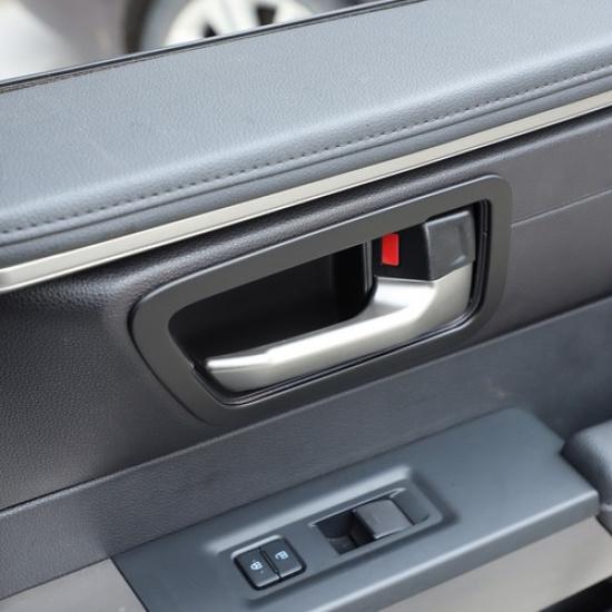 Matte Black ABS Inner Door Bowl Trim Panel For Toyota Tundra/Sequoia 22-24