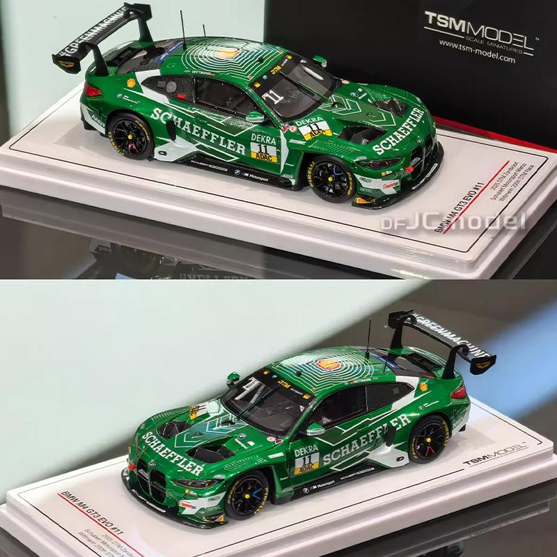 TSM 1/43 Scale BMW M4 GT3 EVO 2025 DTM Zandvoort Round No.11 Racing Diecast Car Model Simulation Collection Cars for Boy Gift