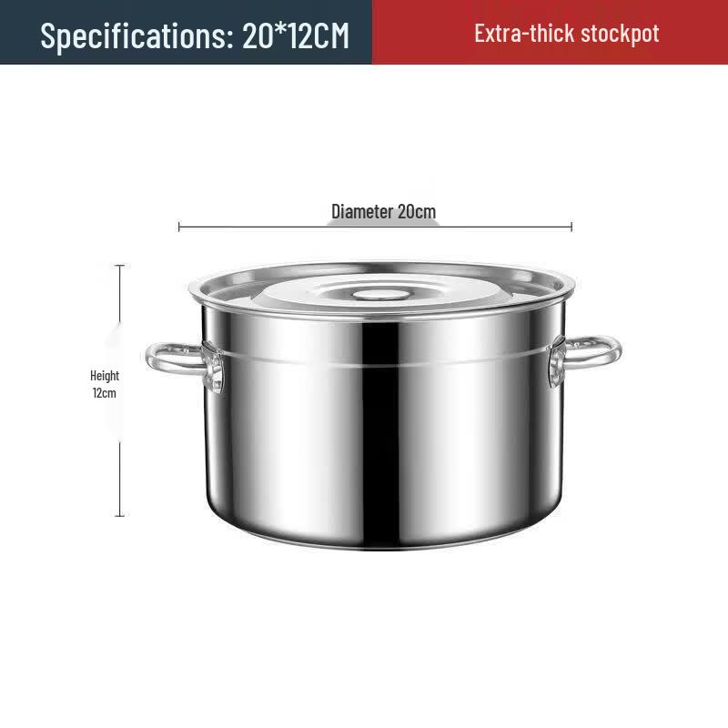 Deyou Stainless Steel Covered Stock & Stew Pot