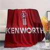Kenworth, Couverture Flanelle à Motifs, Haute Qualité Confortable pour Toutes les Saisons, Décoration Intérieure, Chaleur et Confort, Parfaite pour les Cadeaux.