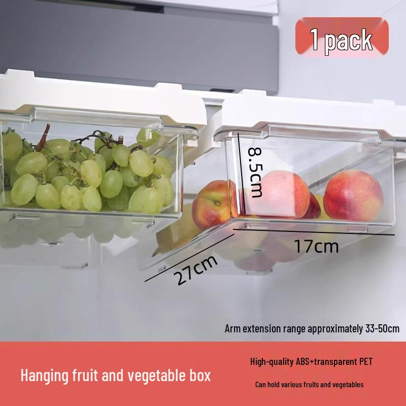 

Подвесной холодильный ящик для хранения яиц и фруктов - Кухонный органайзер из пищевого материала Hanging Organizer [1 piece]