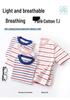 Stylisches gestreiftes Baumwoll-Kurzarm-T-Shirt für Kinder