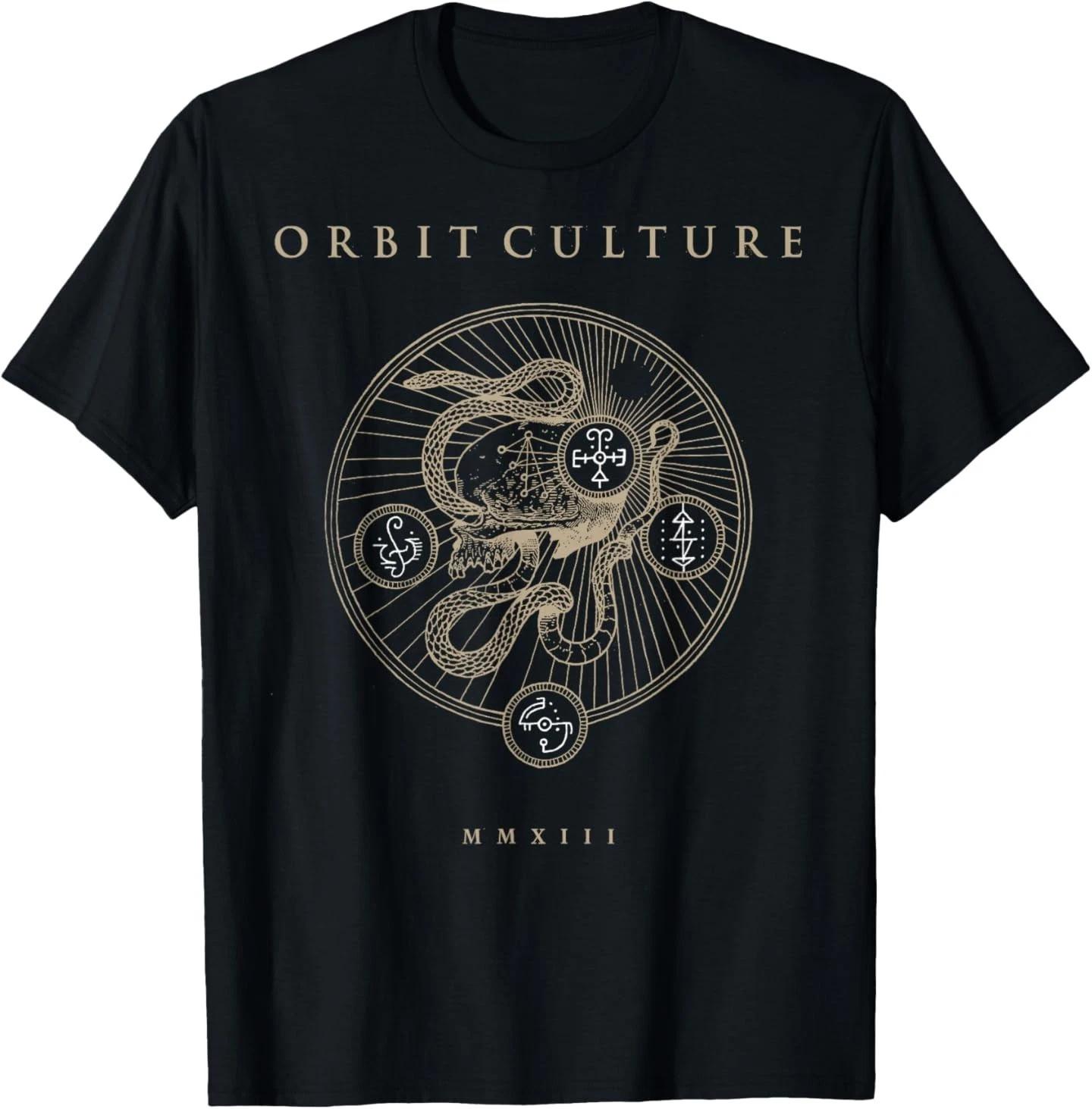 Футболка с принтом Orbit Culture Art для мужчин и женщин 4XL