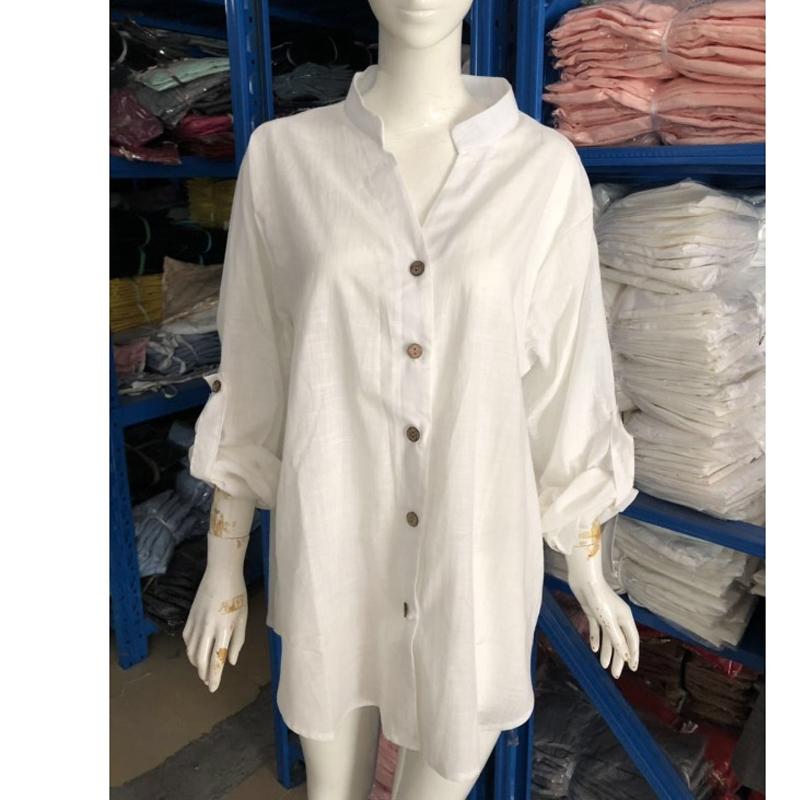 Mode Lockerer V-Ausschnitt Büro Casual Damenhemd Einfarbig Übergröße Locker Langärmeliges Oberteil Frühling Herbst Elegant Streetwear Basic Damenbekleidung